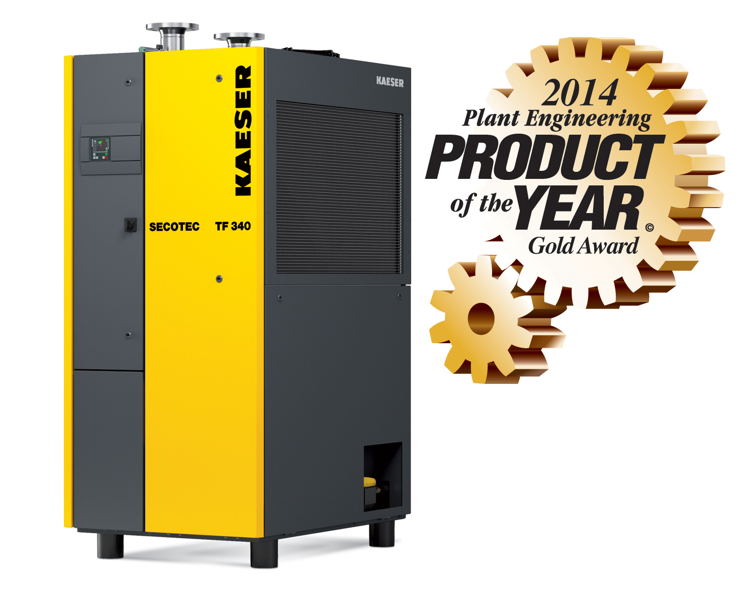 Secotec TF refrigeration dryer wins gold Kaeser Compressors Canada Inc.